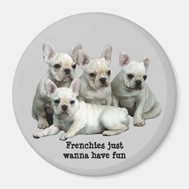 imán Bulldog francés (Frente)