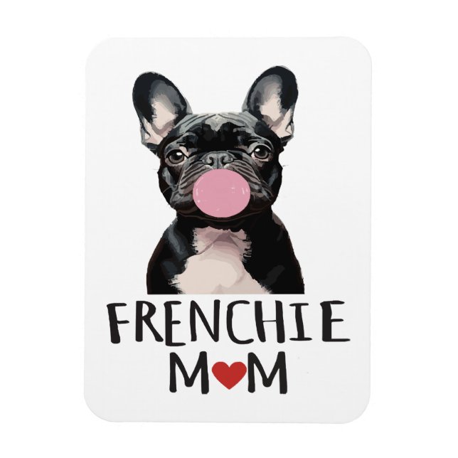Imán Bulldog francés adorable (Vertical)