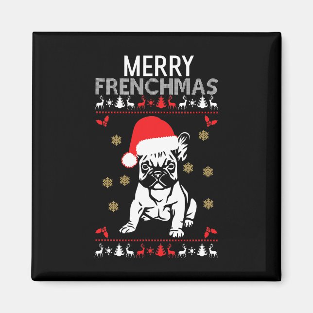 Imán Bulldog francés de Frenchmas (Frente)