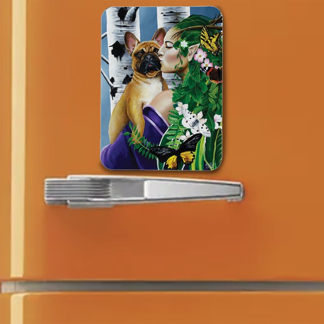 Imán Bulldog francés Dryad Fantasy (Subido por el creador)