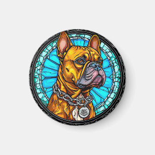 Imán Bulldog Francés en Diseño Ornate