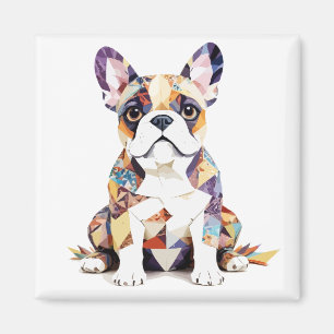 Imán Bulldog francés juguetón Adorable divertido animal