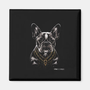 Imán Bulldog francés Tees gráficos hombres mujeres chic