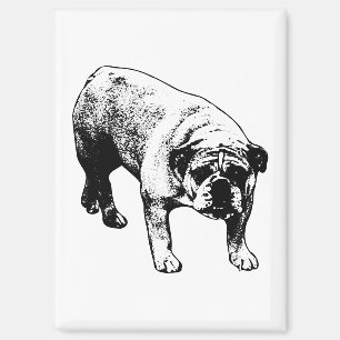 Imán Bulldog Fridge Cheer