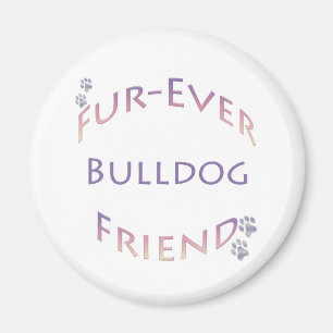 Imán Bulldog Furever