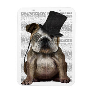 Imán Bulldog inglés, hebilla formal y Gorra