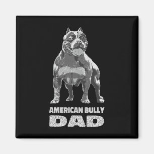 Imán Bulldog Perro Amante Americano