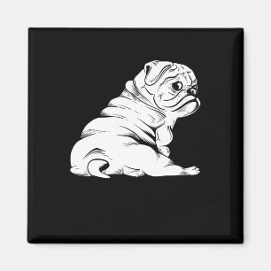 Imán Bulldog - Perro Perro Perro Perro Dueño de Cachorr