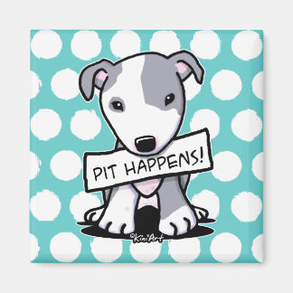 Imán Bulldog Pit Happens Pit