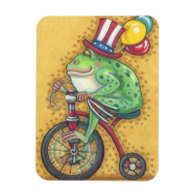 BULLFROG 4 DE JULIO, AMERICANA FROG MAGNET