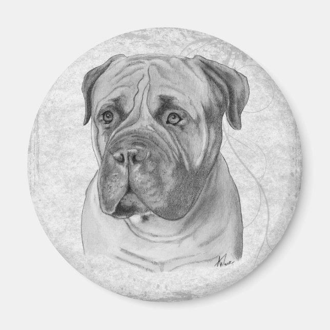 Imán Bullmastiff (Frente)