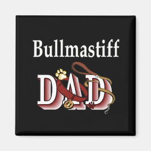 Imán bullmastiff dad Magnet