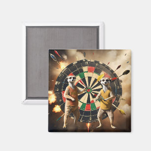 Imán Bullseye Burrow: Liga Meerkat Dart,