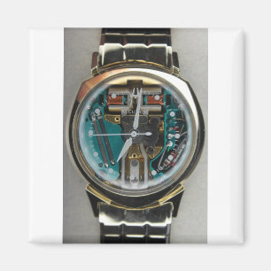 Imán Bulova Accutron Spaceview Alpha 1961