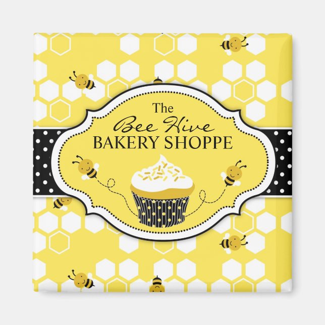 Imán Bumble Bee Magnet SQBIZ (Frente)