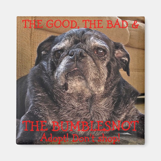 Imán Bumblesnot: Good, Bad & Bumblesnot (Frente)