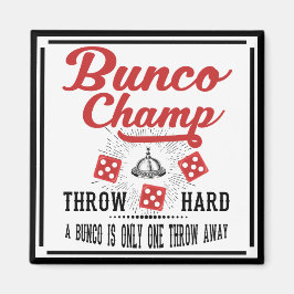 Imán Bunco Champ con dados