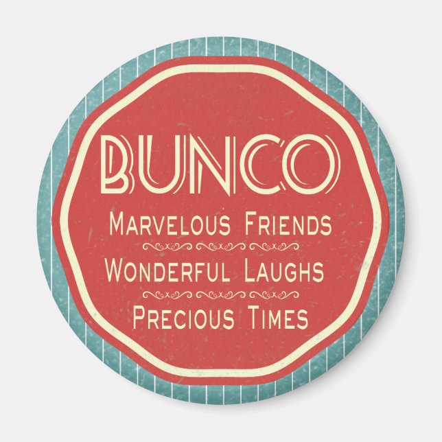 Imán Bunco Vintage Emblem (Frente)