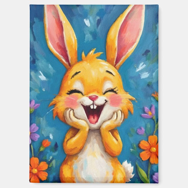 Imán Bunny Bliss (Anverso)