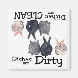 Imán Bunny Lovers Dishlavaplatos Magnet