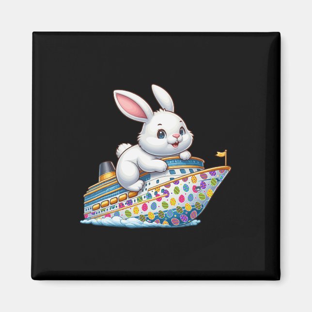 Imán Bunny On Cruise Ship Easter Eggys Disfraces Niños  (Frente)