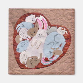 Imán Bunny Pile Underground