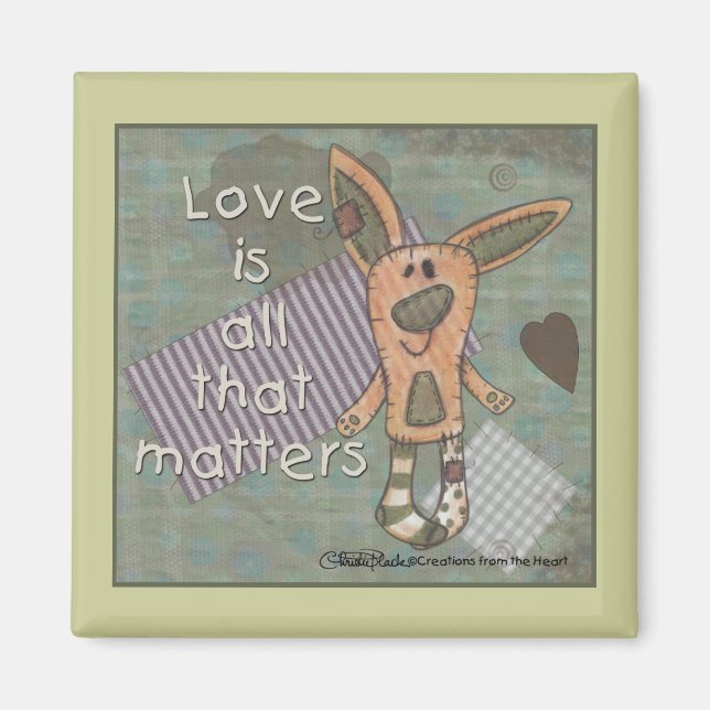 Imán Bunny primitivo (Frente)