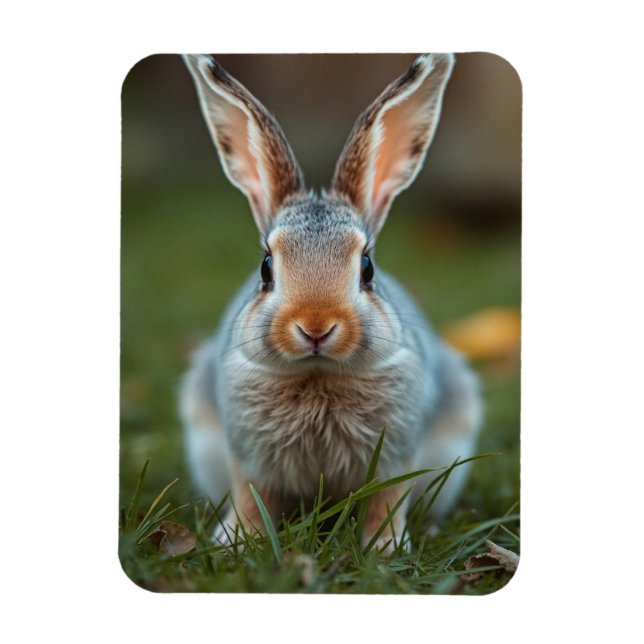 Imán Bunny ruso azul, (Vertical)