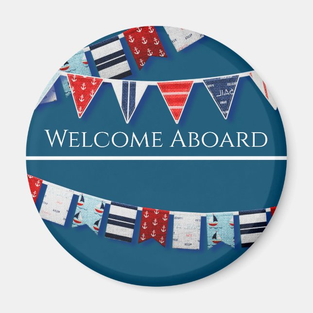 Imán Bunting Nautical (Frente)