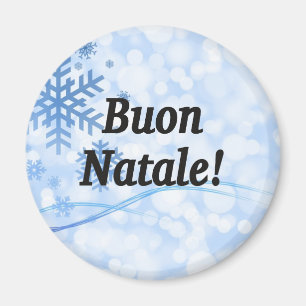 Imán ¡Buon Natale! Felices Navidad en el FB italiano