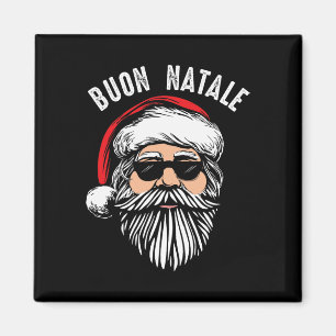 Imán Buon natale italiano santa claus babbo christa div