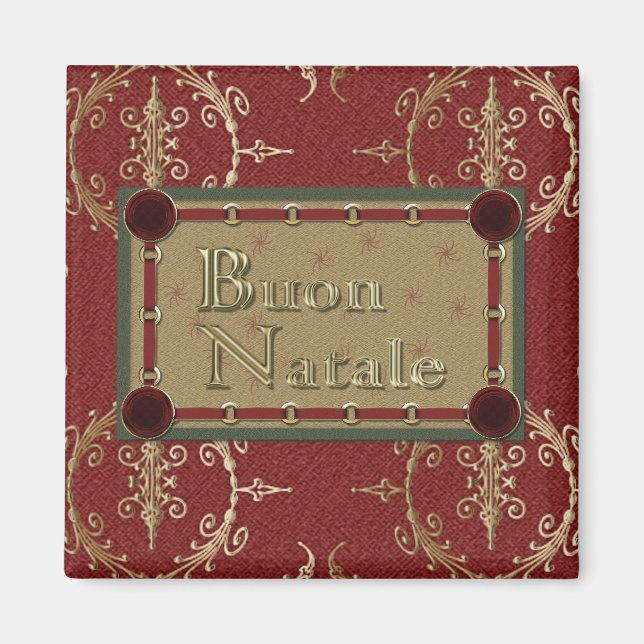 Imán Buon Natale Magnet (Frente)