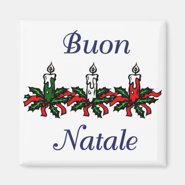 Imán Buon Natale Magnet (Frente)