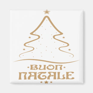 Imán Buon natale merry navidad navidad italiana
