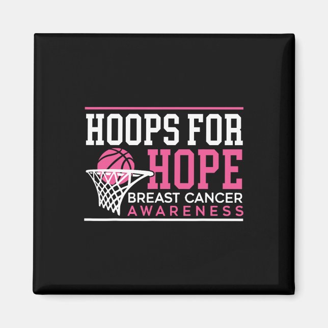 Imán Buops For Hope Basketball Player Breaking Cancer A (Frente)