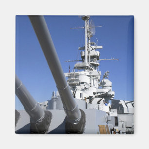 Imán Buque de guerra USS Alabama en el Memorial del Aco