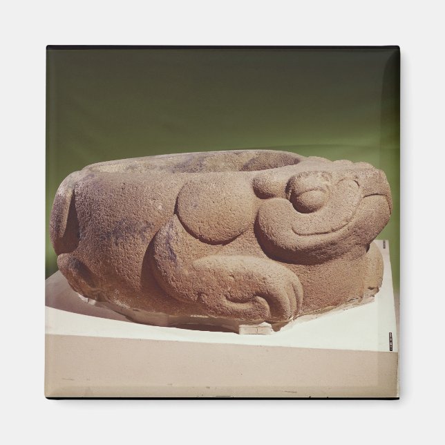 Imán Buque de ofrenda en forma de sapo gigante, (Frente)