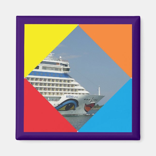 Imán Buque sonriente (Frente)