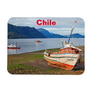 Imán Buques pesqueros, Hornopiren, Chile
