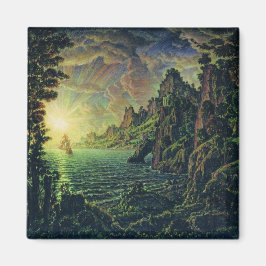 Imán Buques: Sol nocturno (por Konstantin Bogaevsky)