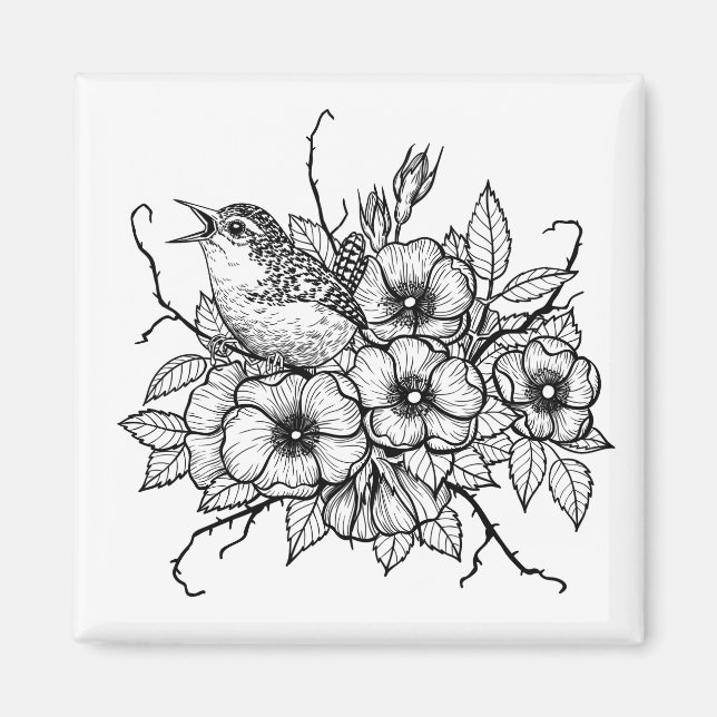 Imán Buquete de Wren (Frente)