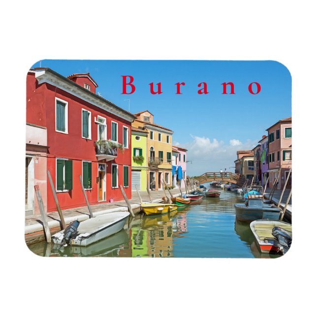Imán Burano. #4 (Horizontal)
