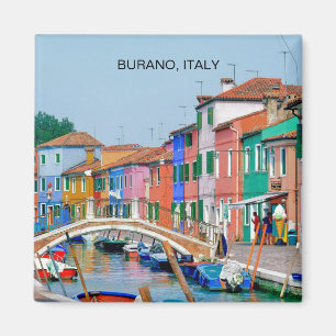IMÁN BURANO VENECIA, ITALIA (IMÁN)
