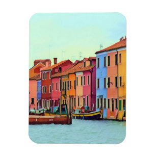 Imán BURANO - Veneciana Laguna Venecia - Burano