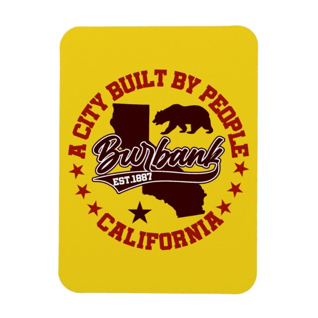 Imán Burbank, California (Vertical)