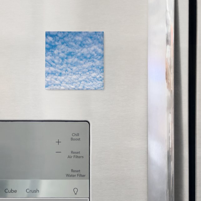 Imán Burbble Mammatus Clouds Blue Sky Nature Photograph (In situ (nevera))