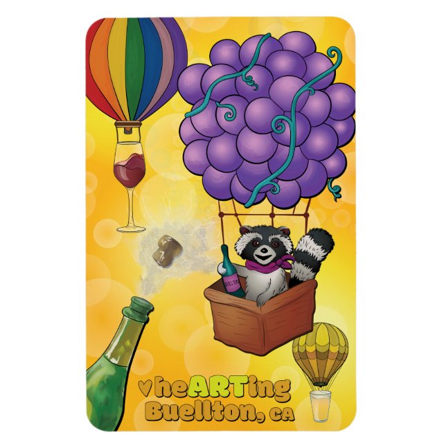 Imán - Burbujas (Vertical)