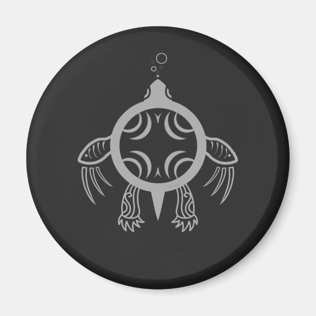 Imán Burbujas de tortugas marinas (Frente)