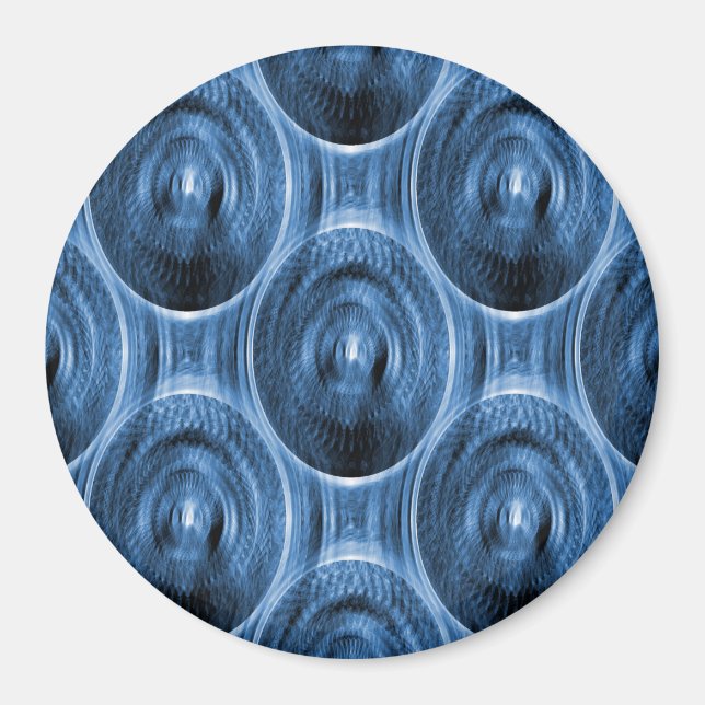 Imán Burbujas en Bleu...... (Frente)
