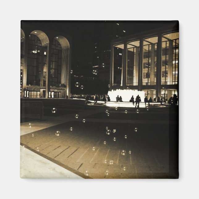 Imán Burbujas en el Lincoln Center (Frente)